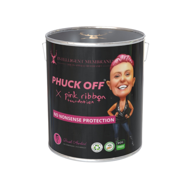 construction protection paint that is hi vis in colour and is painted on to protect goods while construction is going on