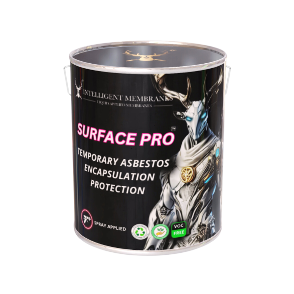 asbestos capsulation for asbestos removal. seals asbestos flakes from coming off