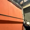 Example Wall Covered with Flame Retardant Paint