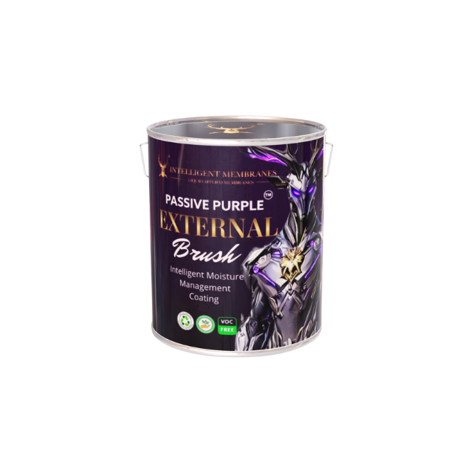 Product photo of Passive Purple External Brush liquid membrane tin for airtightness on larger gaps and external applications