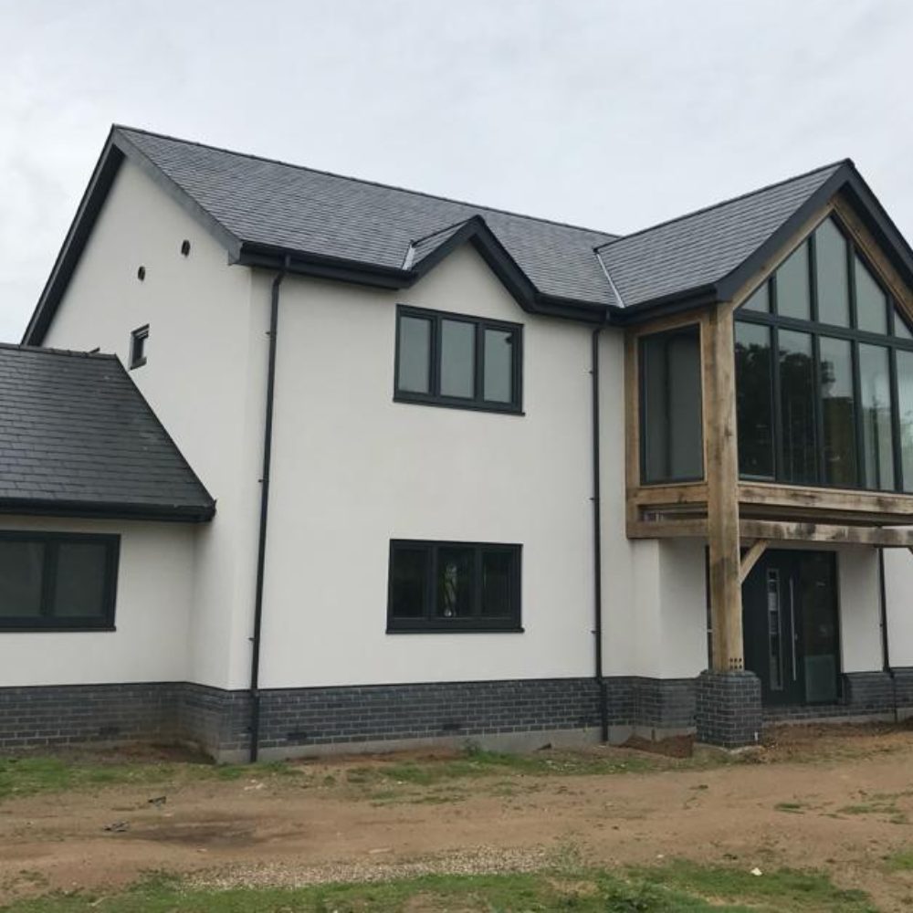 Passive Purple external paint for damp proofing