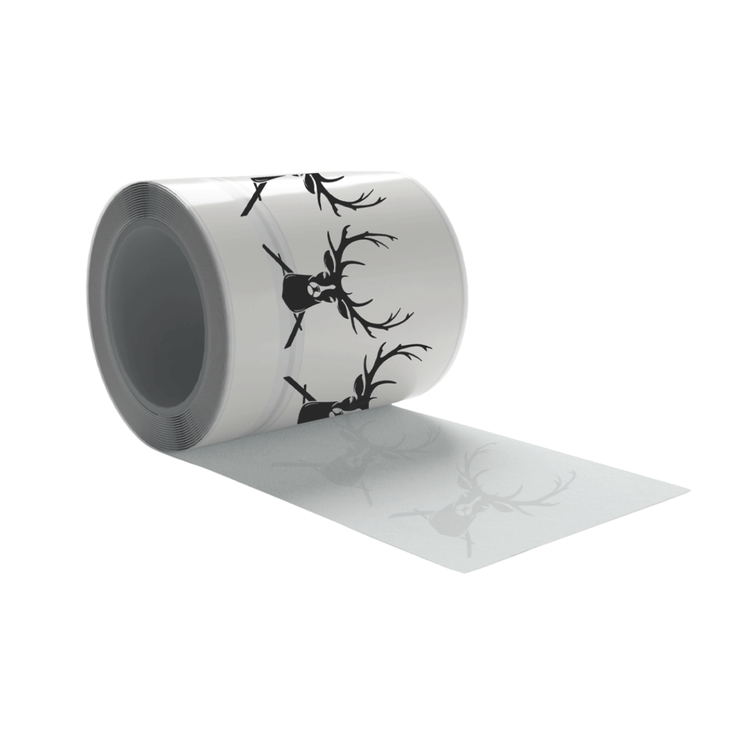 Airtight sealing tape applied to building joints to prevent air leakage and improve energy efficiency